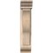 Ekena Millwork Funston Traditional Smooth Bracket w/ Offset Brace, Douglas Fir, 5 1/2"W x 14"D x 26"H BKT0604X14X26FST01SDF - alternate 4